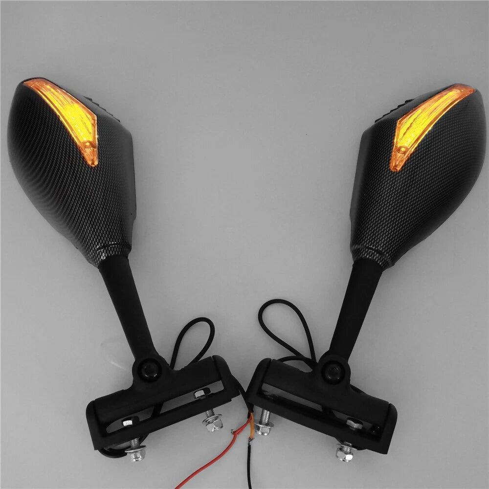 Integrated Turn Signal Mirror for Honda CBR Hurricane F2 F3 (1991–1999)