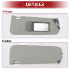 Right Sun Visor for BMW 3 Series E90 E91 (2005–2013) No. 51167252008