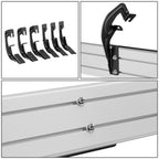 Set of 2 Aluminum Step Bars for Silverado Sierra Extended Cab (2007–2019)