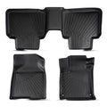 Set of 3 Waterproof TPE Floor Mats for Honda Accord Sedan (2018–2022)