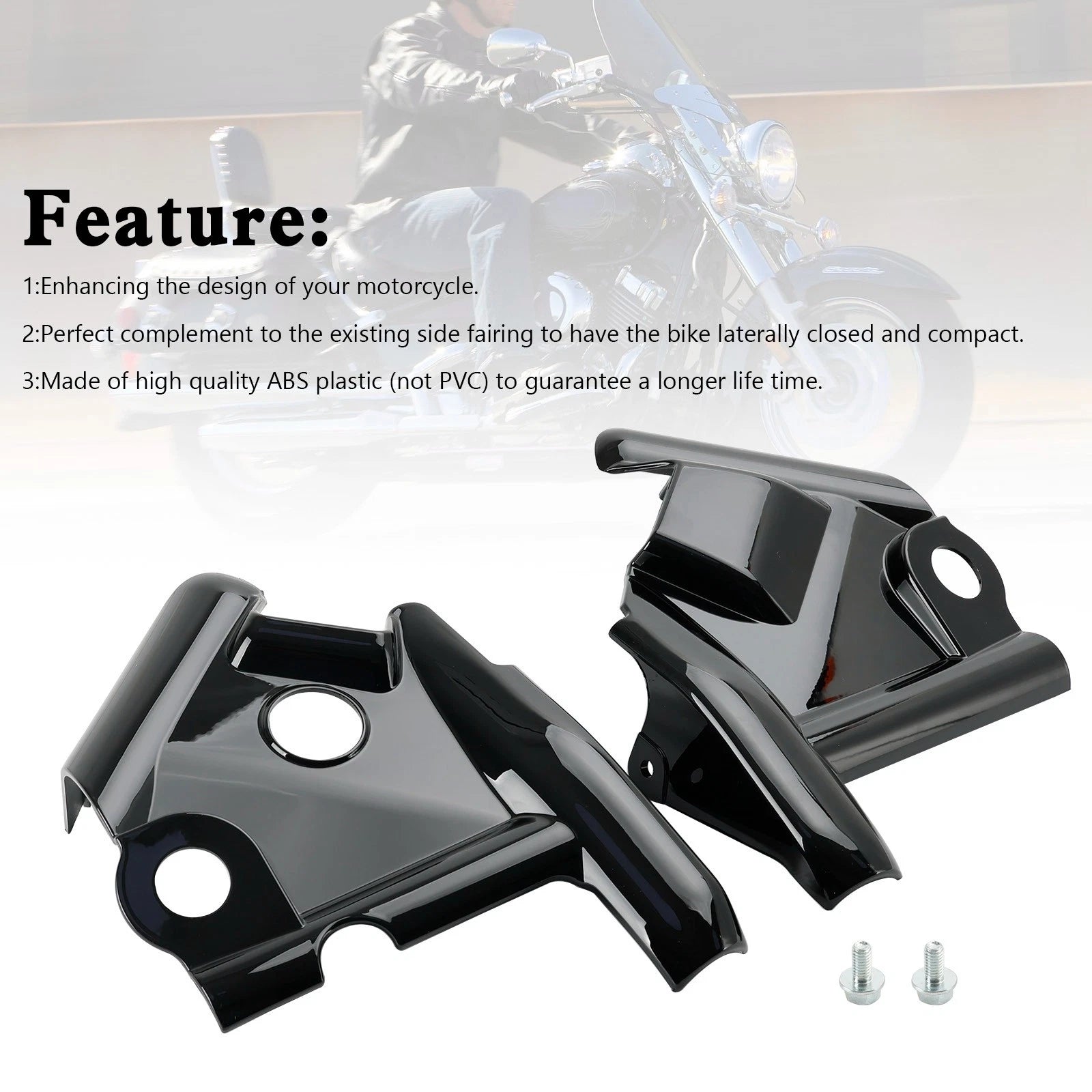 Front Fork Upper Frame Neck Cover for Yamaha V-Star XVS1100 (1999–2011)