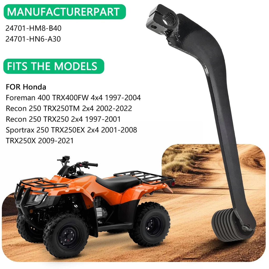 Shifter Shift lever pedal for Honda Recon (1997–2022)