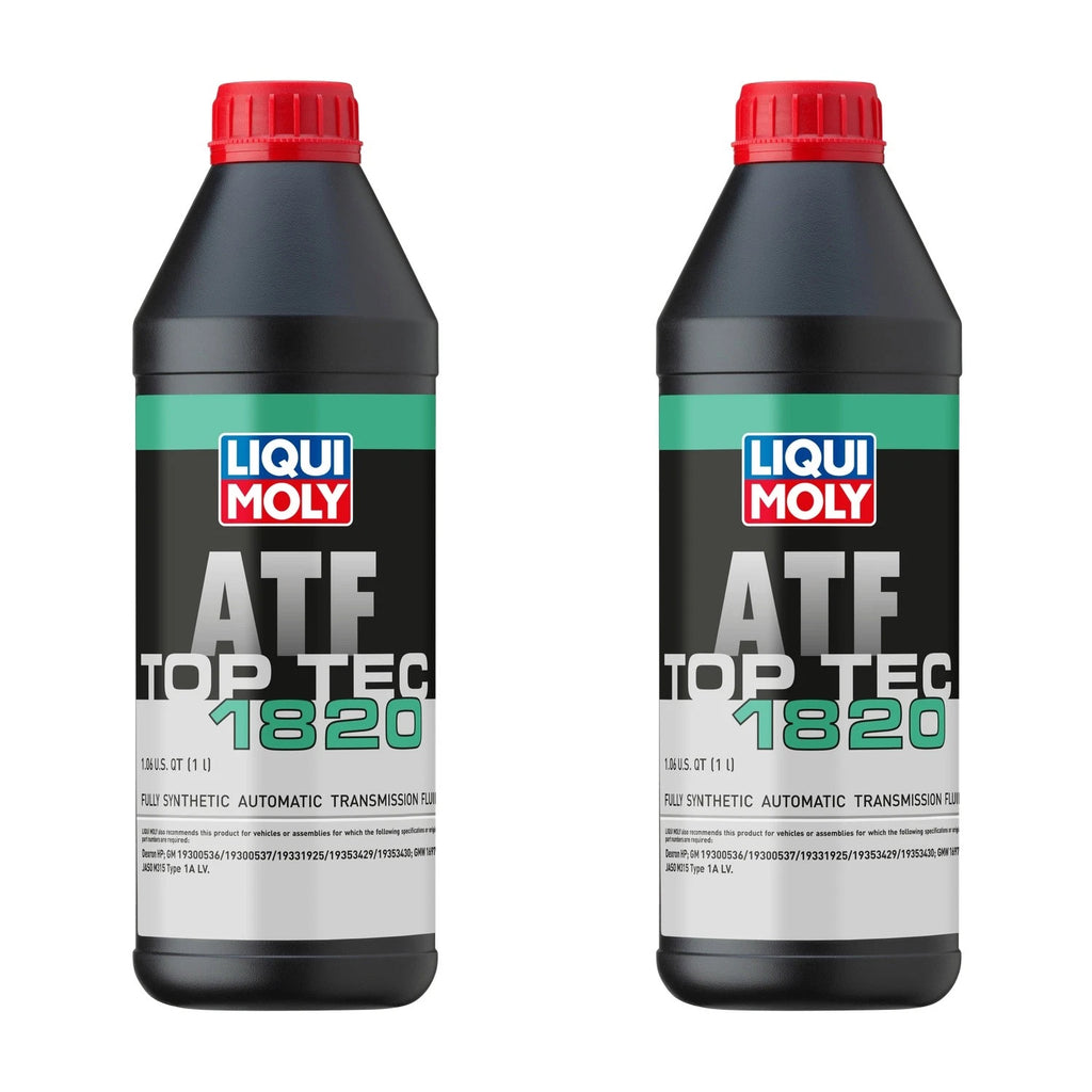 Set of 2 Liqui Moly Top Tec ATF 1820 Automatic Transmission Fluid (2x1L)