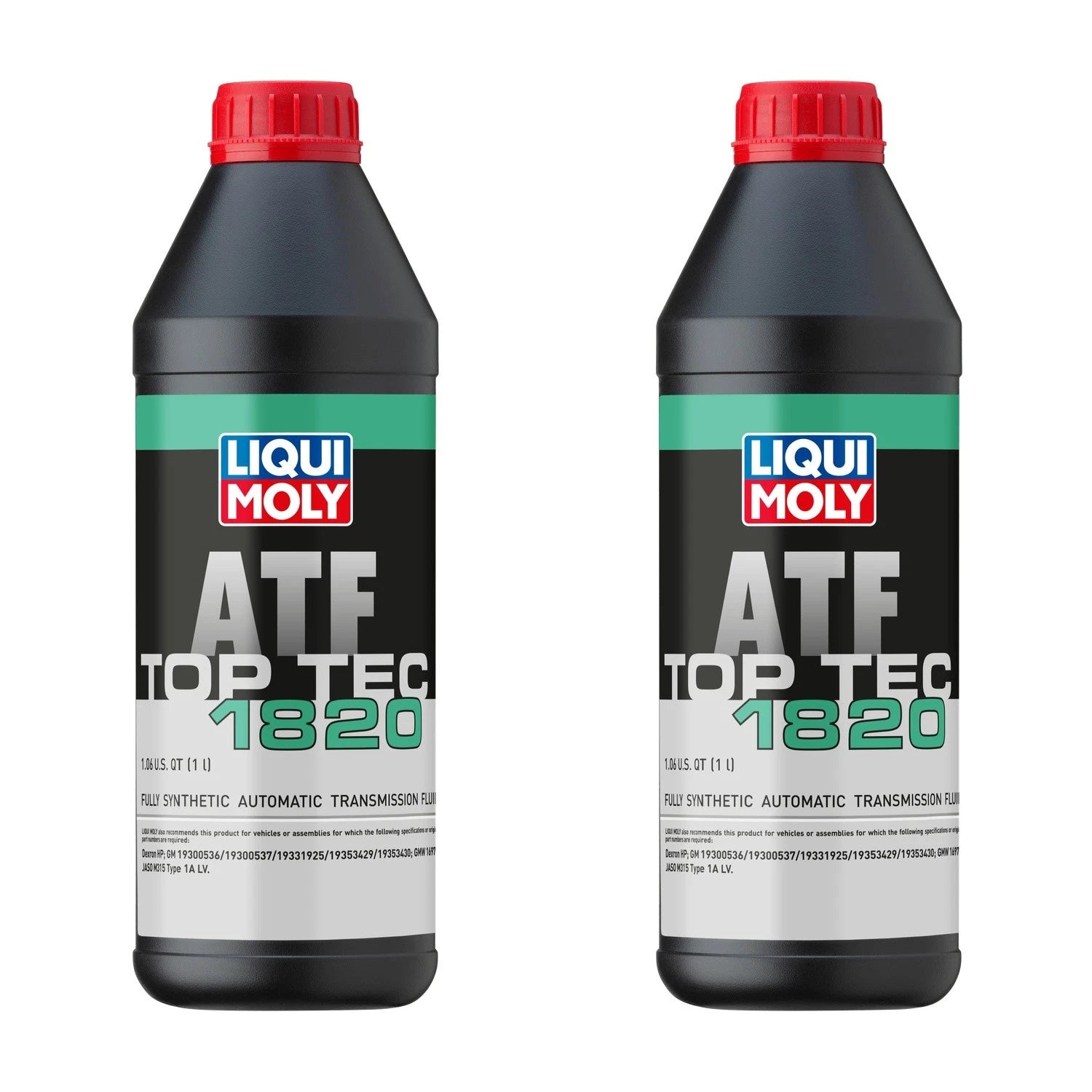 Set of 2 Liqui Moly Top Tec ATF 1820 Automatic Transmission Fluid (2x1L)