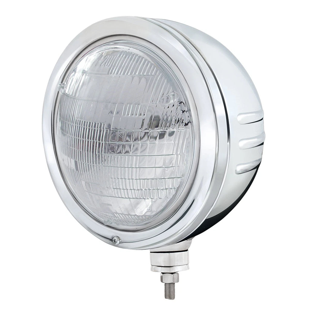 Headlight Housing Cover Replacement Stainless Bullet Stripe for Toyota Hilux (2015–2025)