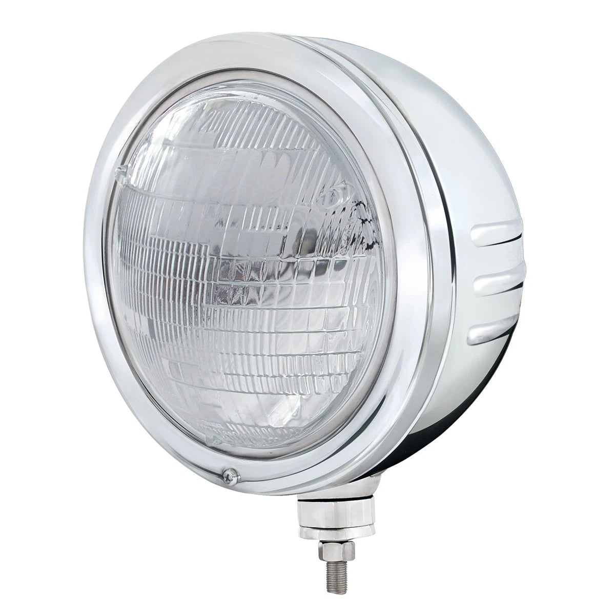 Headlight Housing Cover Replacement Stainless Bullet Stripe for Toyota Hilux (2015–2025)