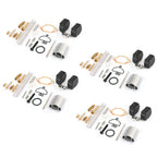 Set of 4 Carburetor Repair Kits for PWK Keihin OKO (Motorcycle)