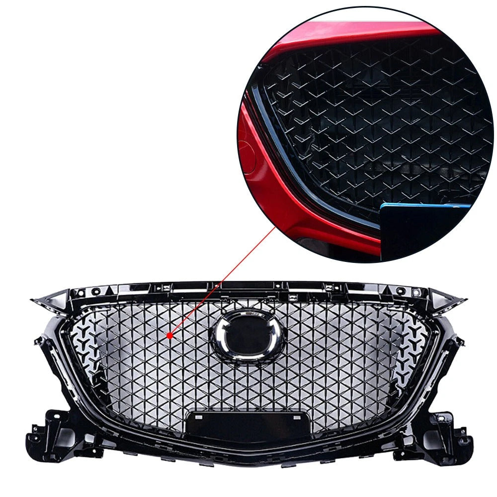Grille Bumper Replacement for Mazda M3 Axela (2017–2018)