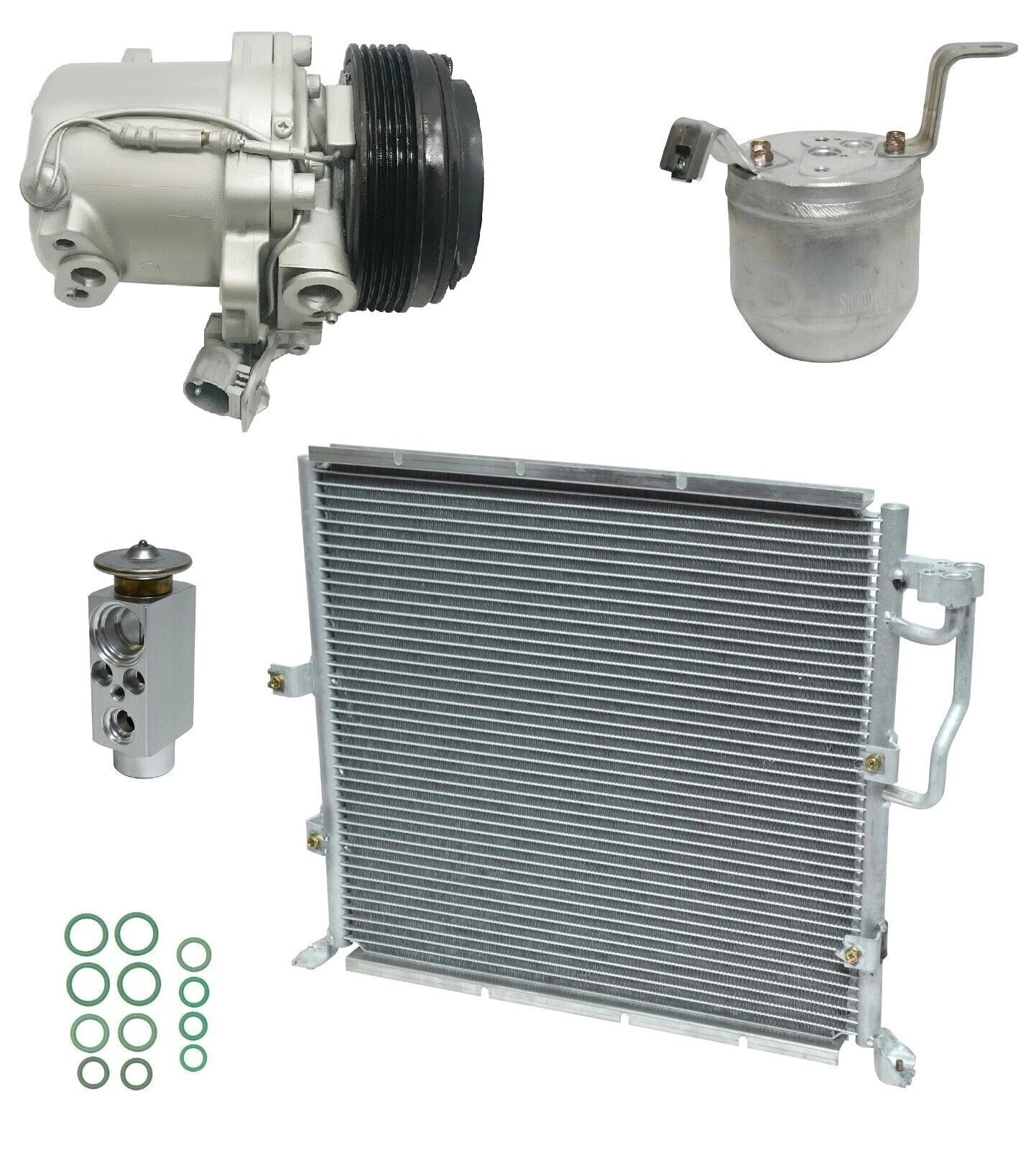 AC Compressor Kit with Condenser for BMW 328i 2.8L (1997–1999)