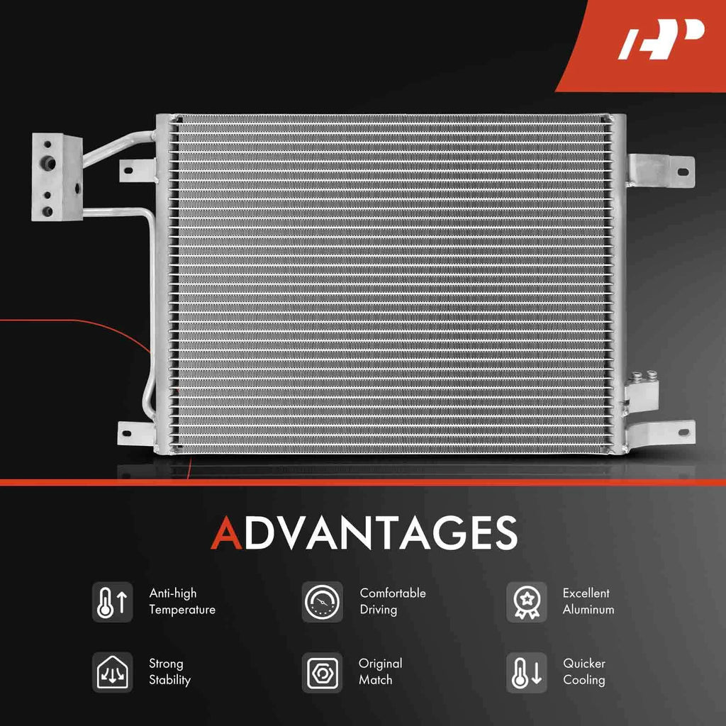 A/C Condenser with Bracket for Jeep Wrangler (2007-2011)
