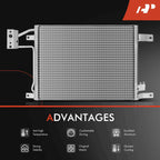 A/C Condenser with Bracket for Jeep Wrangler (2007-2011)
