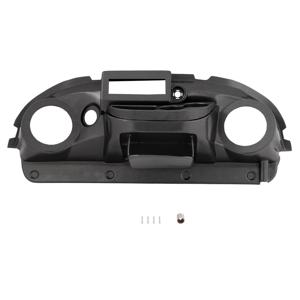 Carbon Fiber Style Dash Cover for Club Car Precedent/Tempo (2004–Present)