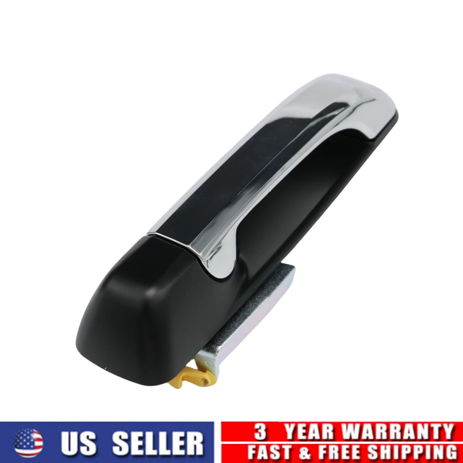 Chrome & Black Outside Door Handle for Ram 1500 (2009–2018)