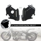 Fork Frame Neck Cover for Yamaha XVS400 XVS650 Drag Star V-Star (1997–2003) Black