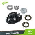 Set of 4 Trailer Wheel Hub Kit for Southwest Wheel (7000 lbs Axle)