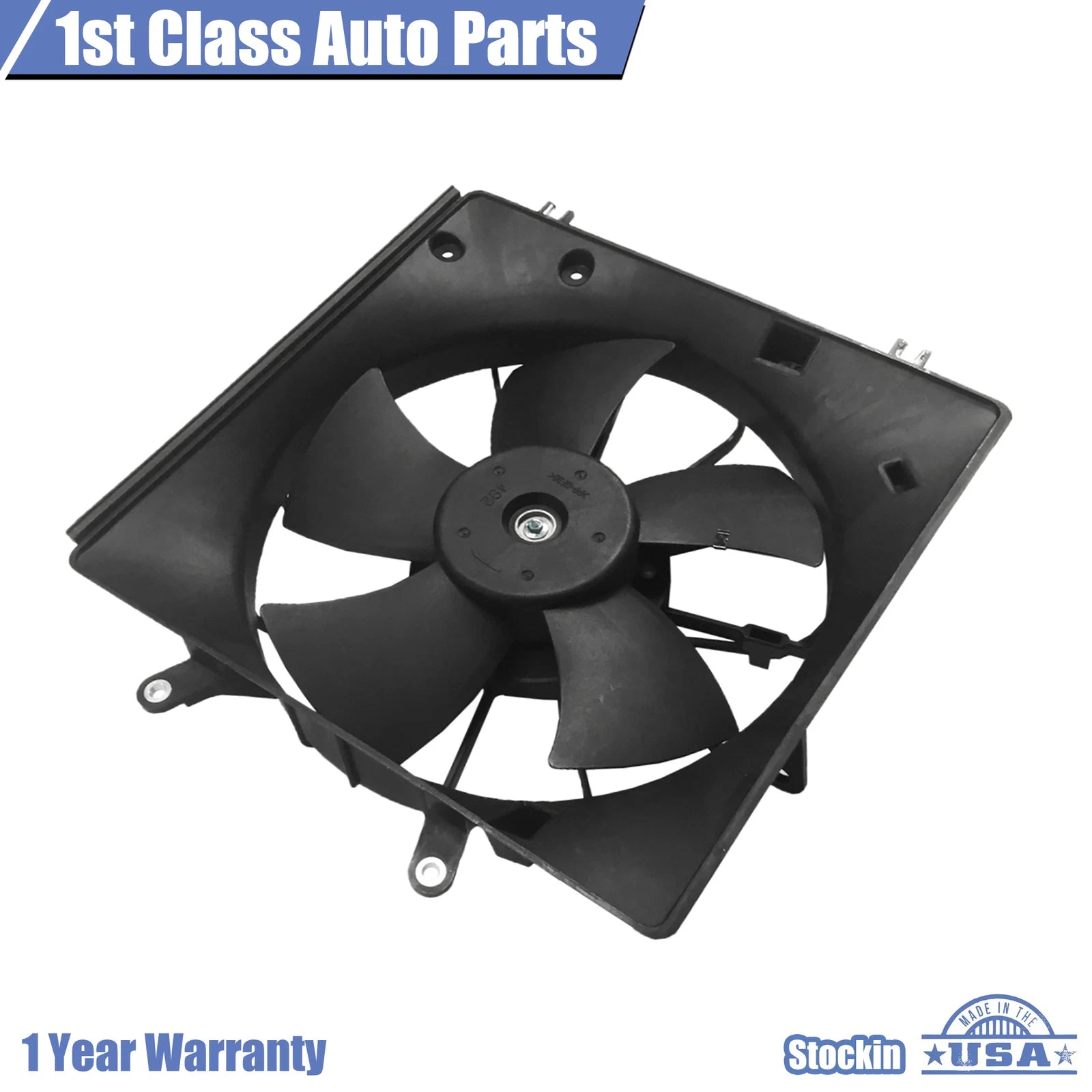 Left Radiator Cooling Fan for Honda Accord (2003–2007)