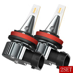Set of 2 AUXITO H8 H11 H16 LED Fog Light Bulbs for Driving (4000LM)
