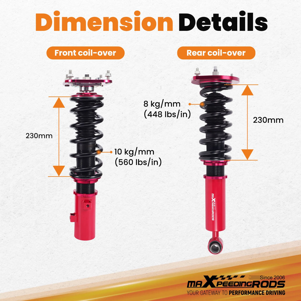 Coilover Suspension Lowering Kit for Mazda RX-7 FC3S (1986–1992)