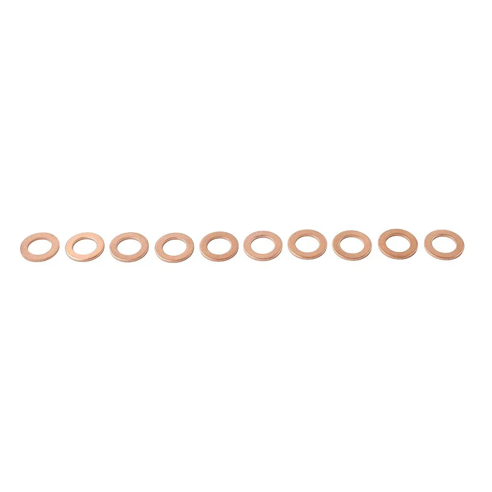 10 x M1 1.5 x 20 Copper Oil Drain Plug Gasket Seal Ring