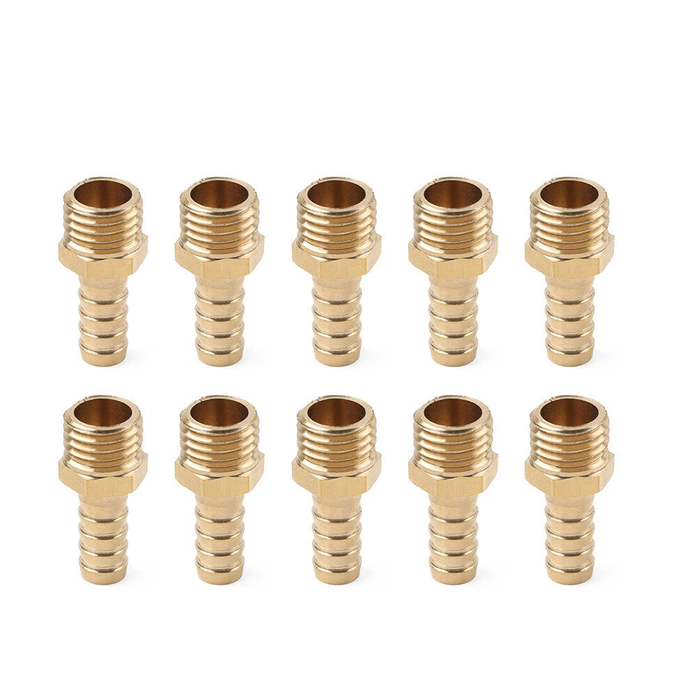 M16-M20 Male Thread to Hose Barb Pipe Adapter Connector (8-16mm)