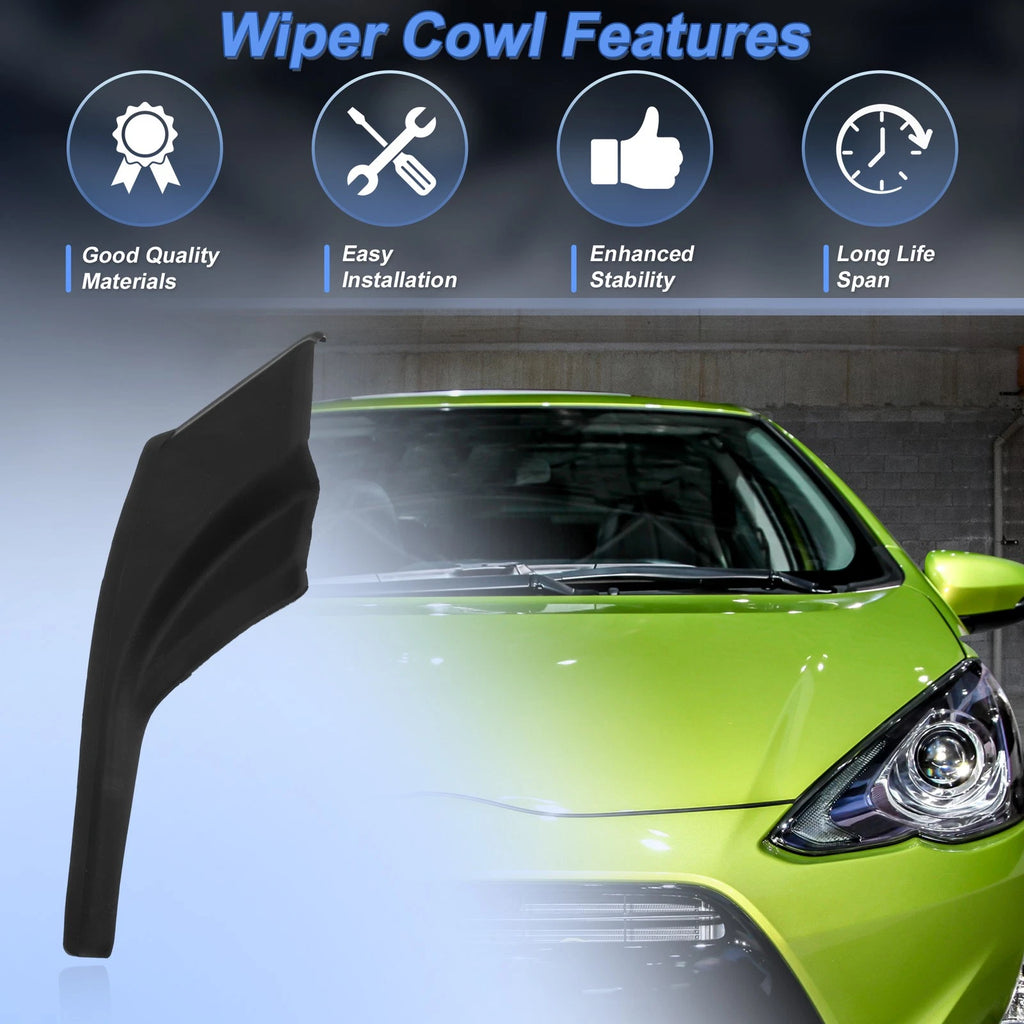 Set of 2 Windshield Cowl Replacement for Toyota Prius C (2012–2018) 53867-52150
