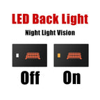 Amber LED Dashboard Switch Button for Mitsubishi Outlander (2022–2024)
