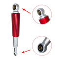 Set of 2 Red & Chrome Shocks for S65 CL/CT70 XL75 CL/CT/CM/S90 CM91 CT110 (345mm)