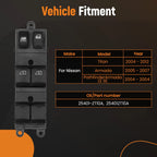 Power Window Control Switch for Nissan Armada Titan (2004-2012)