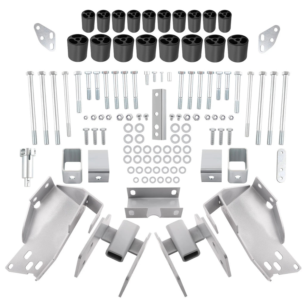 3" Body Lift Kit Brackets + Extension for Chevrolet Silverado 1500 (2007–2013)