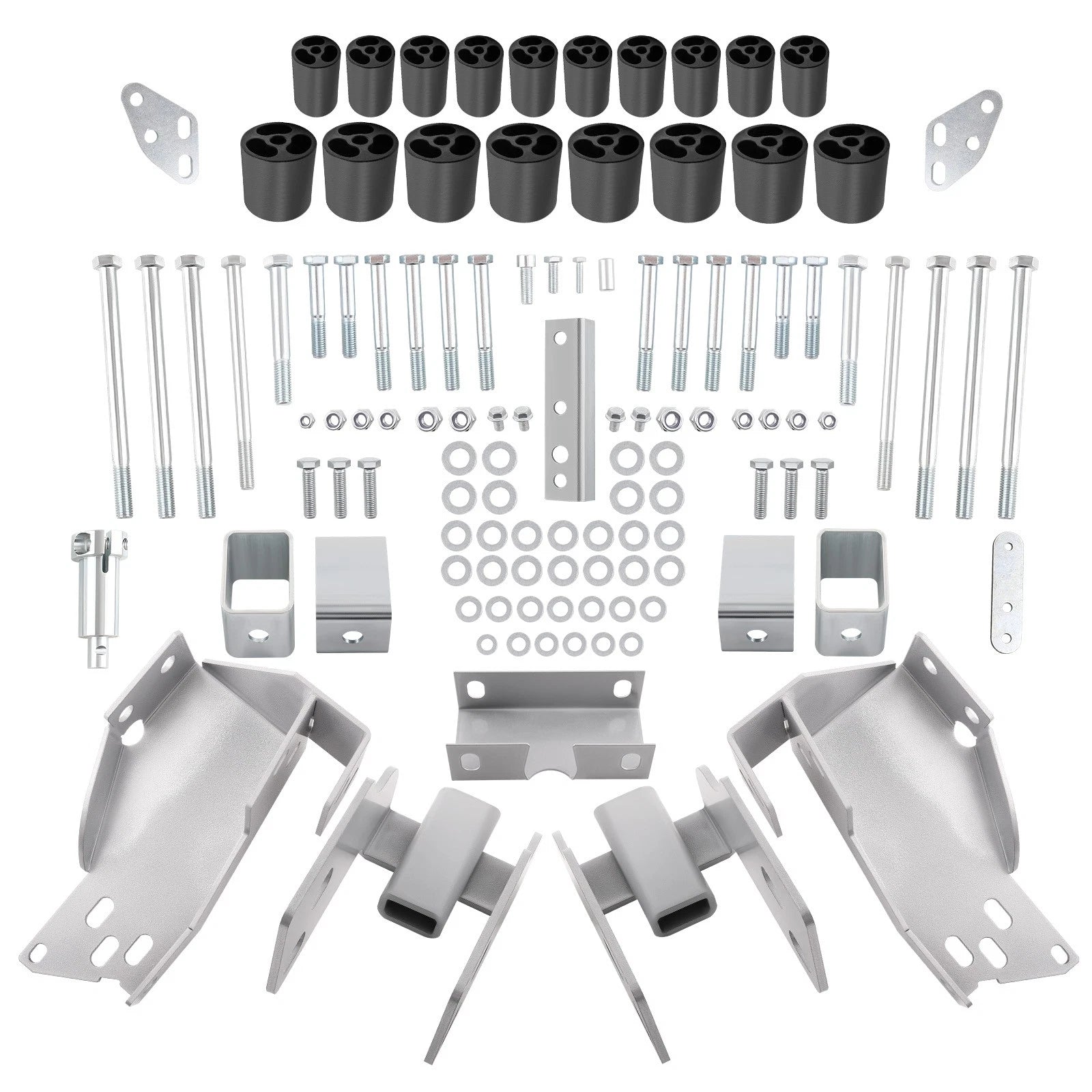 3" Body Lift Kit Brackets + Extension for Chevrolet Silverado 1500 (2007–2013)
