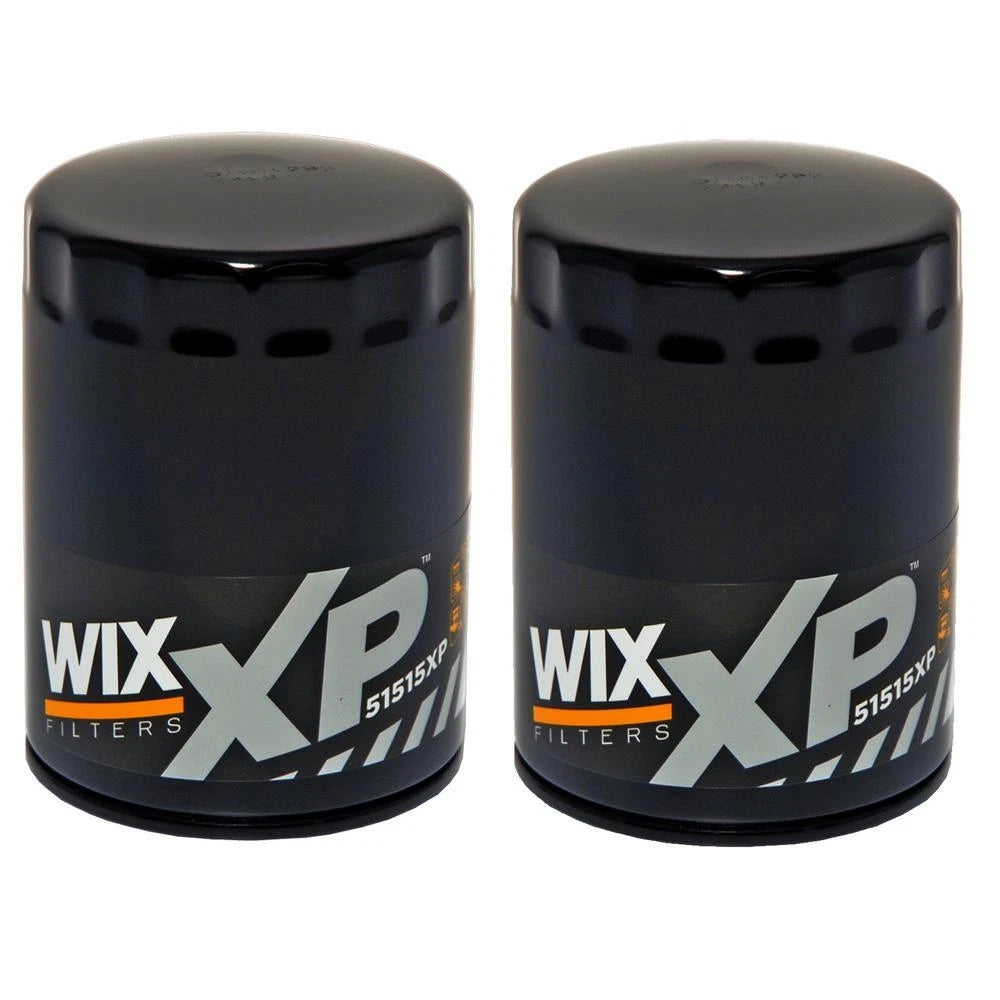 2X Wix 51515XP Engine Oil Filter Kit for (Spin-On)