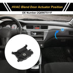 HVAC Heater Blend Door Actuator for Volkswagen Tiguan (2012–2016) No. 2Q0907511F