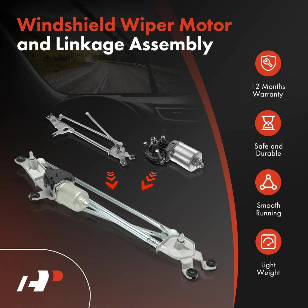 Front Wiper Motor & Linkage Assembly for Toyota Highlander (2010-2013)
