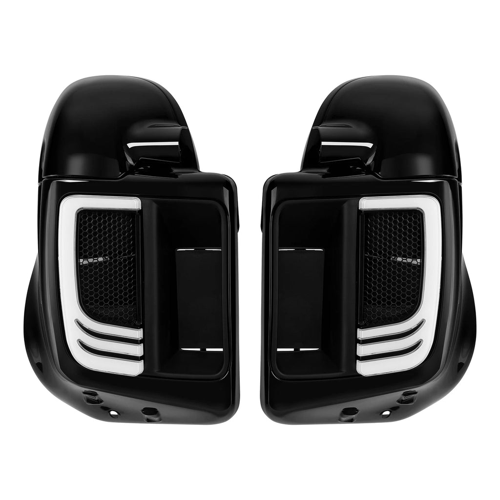 Lower vented fairings & 6.5" speakers turn signals for Harley Touring (2014–2024)