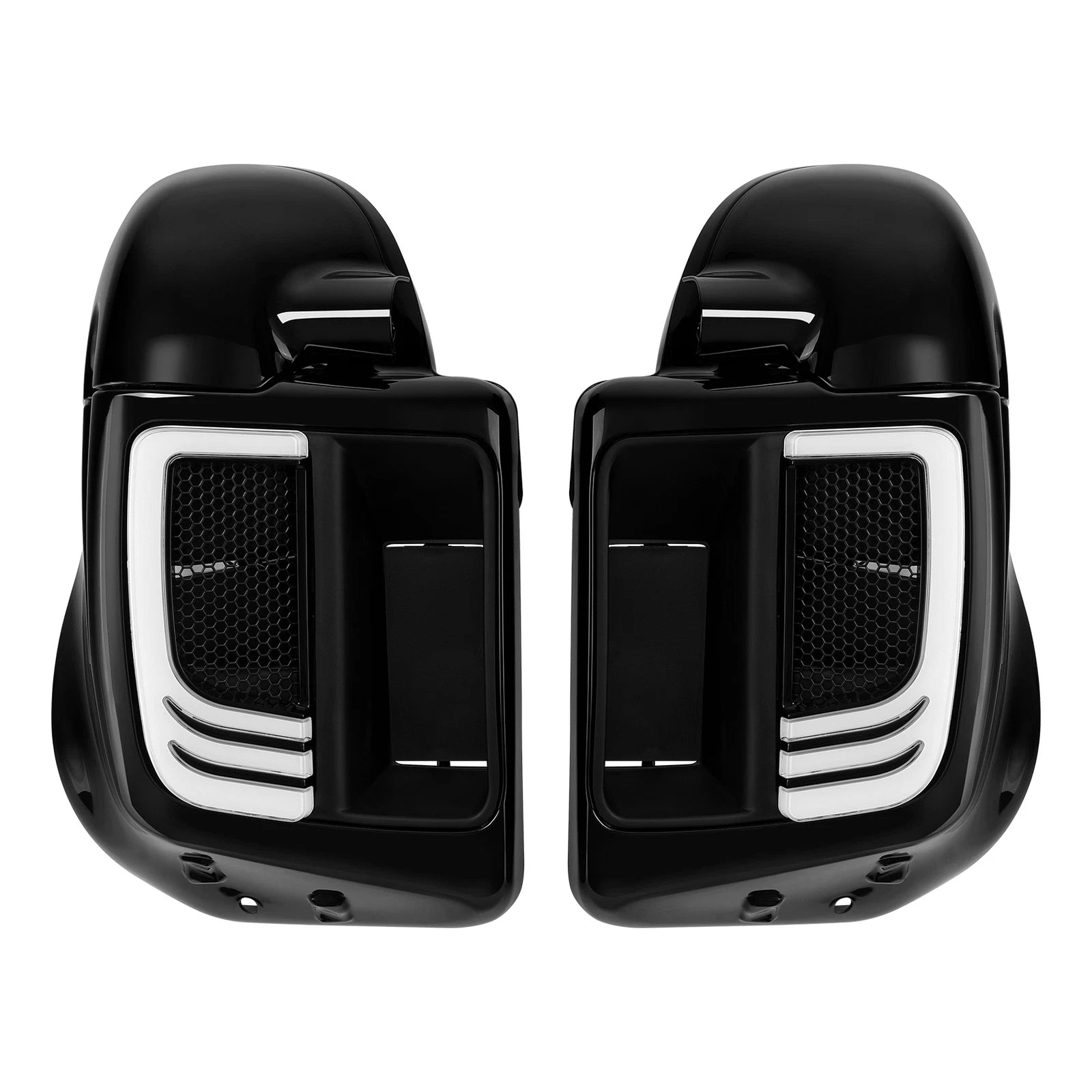 Lower vented fairings & 6.5" speakers turn signals for Harley Touring (2014–2024)