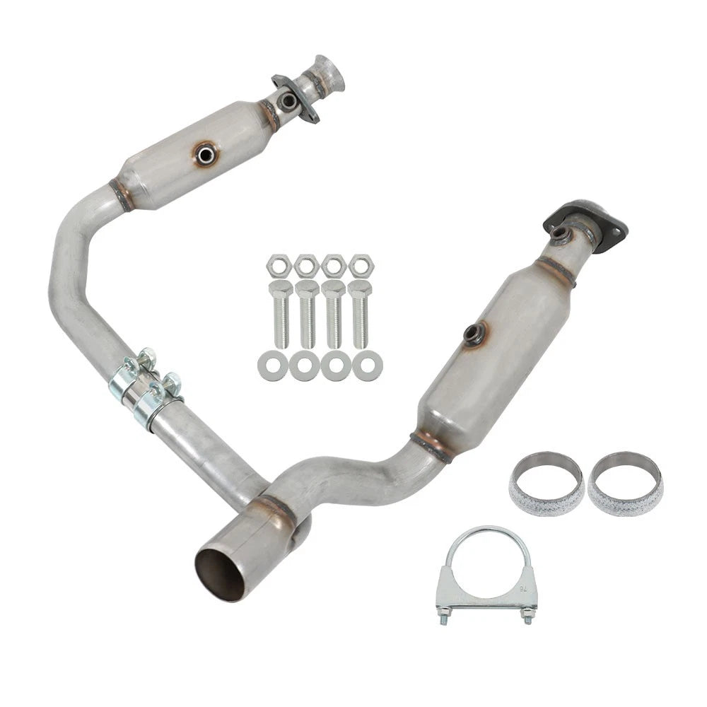 Y Pipe Catalytic Converters for Dodge RAM 1500 (2009–2016) Stainless Steel