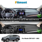 Dashboard Dash Mat Non-Slip Sun Cover Pad Carpet for Honda CR-V (2017-2022)