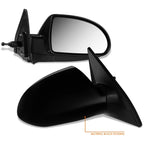 Manual Adjust Side Rear View Mirror Right RH for Elantra Sedan (2007–2010)
