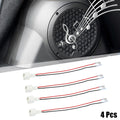 Set of 4 Car Speaker Connector Wire Harness Adapters for Nissan Infiniti
