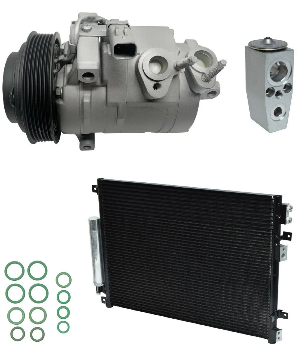 AC Compressor Kit With Condenser for Dodge Challenger 6.4L (2014–2014)