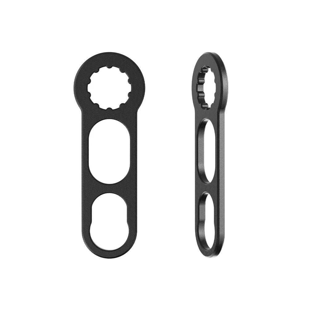 Aluminum Alloy Bike Pedal Wrench Tool for 10T Pedal and Hex Shaft