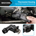 Coolant Thermostat Housing for BMW 3 Series E46 E36 316i 318i (1998–2006) 11531437085