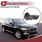 1 Pc Fog Light Grill for BMW X5 (2014–2018) No. 51117307994 Black