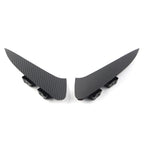 2X ABS Rear Bumper Grille Slats Spoiler Trim for Mercedes Benz CLA C118 (2020–2023)