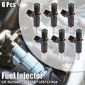 6X Fuel Injector 13537531634 for BMW 325i 325xi 330i 330xi (2006)