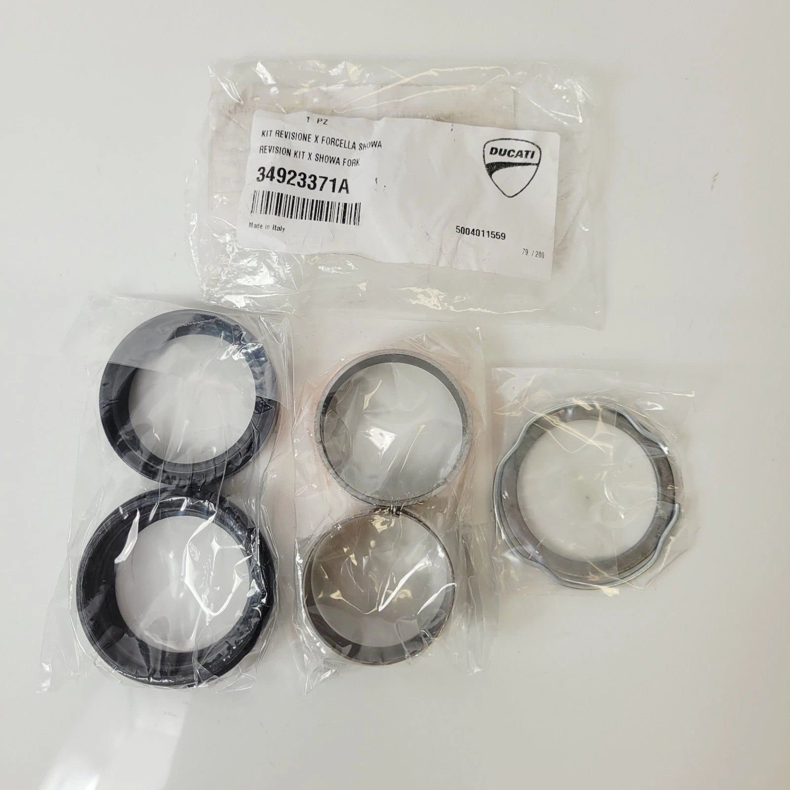 Front Fork Overhaul Kit for Ducati Monster 696 796 1100 (2008–2014) 34912461A