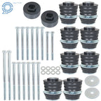 Set of 4 Body Cab Mount Bushings for Ford F250 F350 Super Duty (2008–2016)