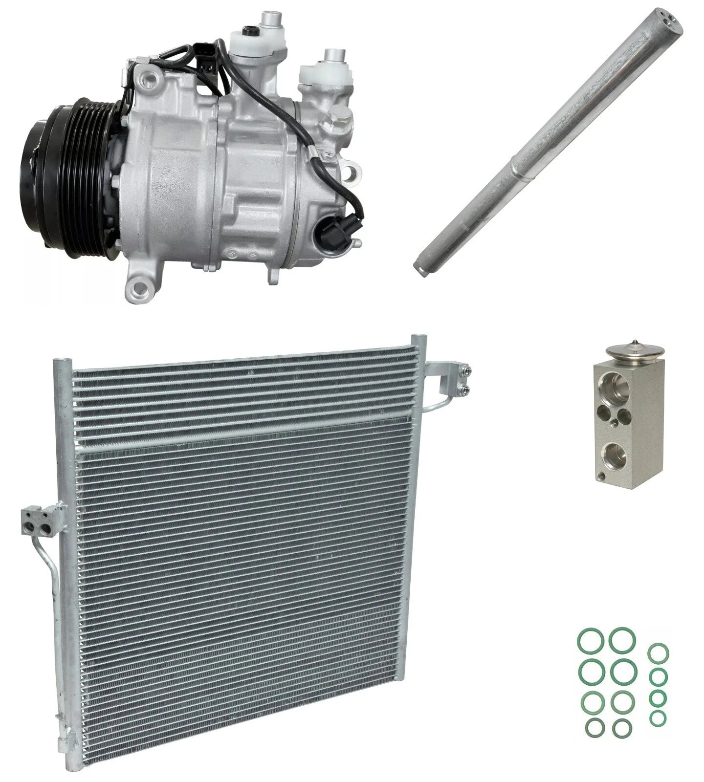 AC Compressor Kit With Condenser for Mercedes GLE43 AMG (2019-2020)