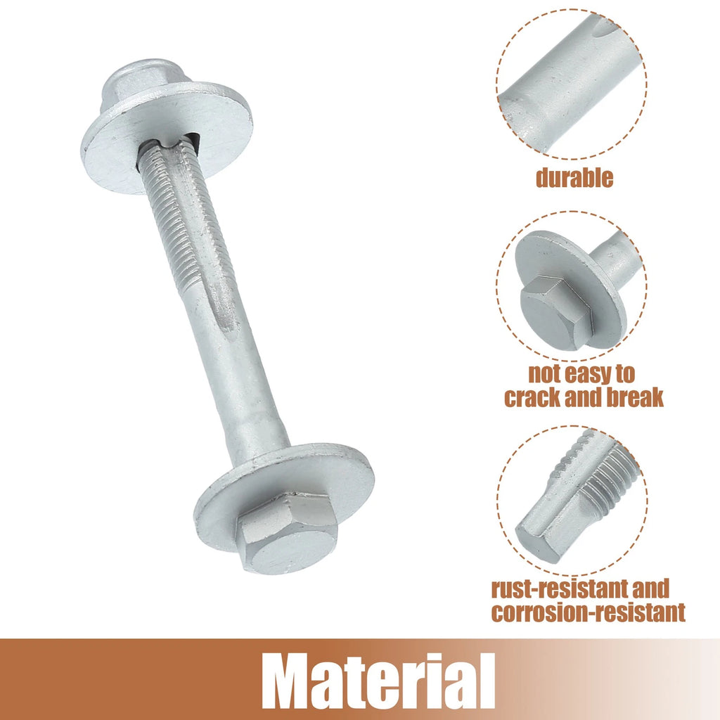 Set of 4 Camber Adjusting Eccentric Bolts for Volkswagen GTI (2006–2021)