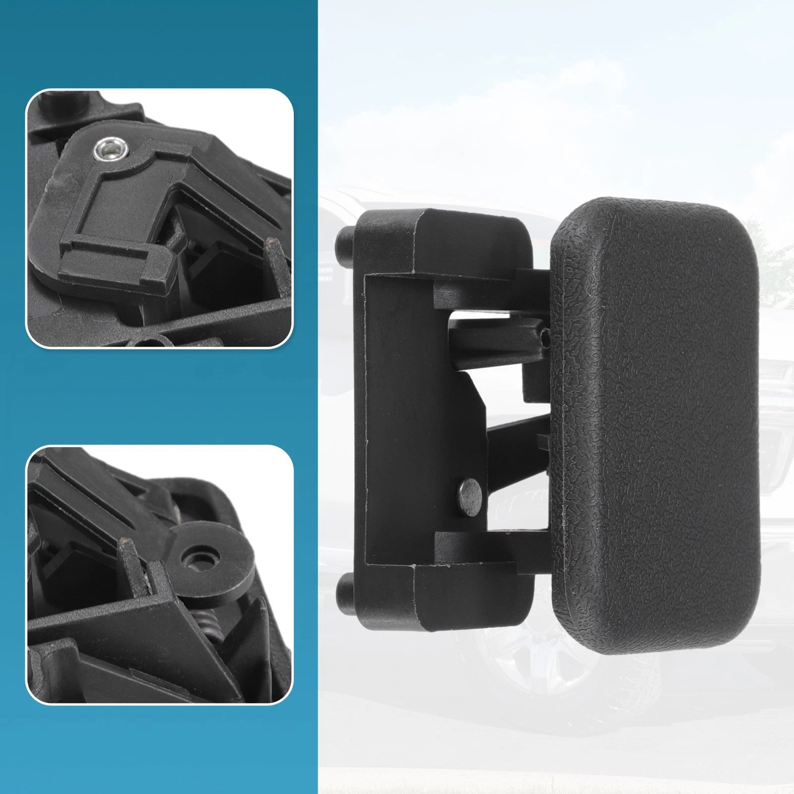 Glove Box Lid Latch Lock Handle Cover for Chevrolet Silverado 1500 (2014–2019)